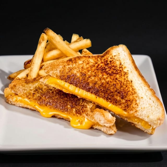 Grilled Cheese Sandwich on Texas Toast.