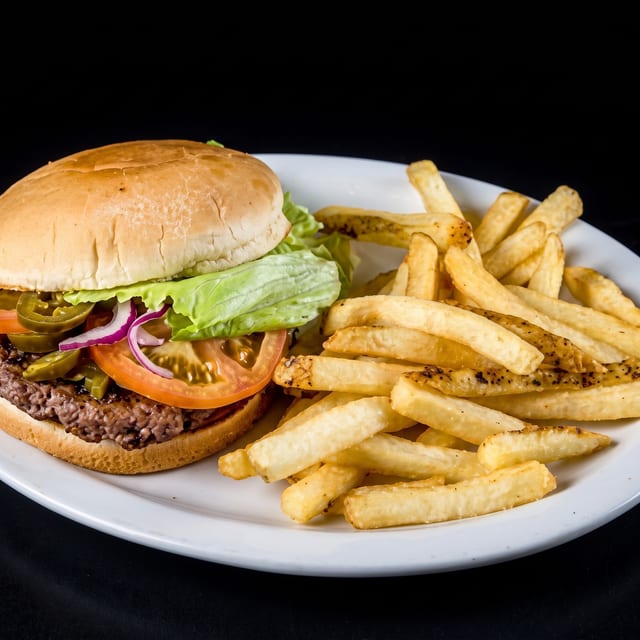 The Jr. Barn Burger.