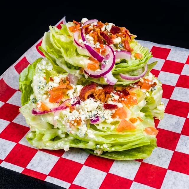 Bleu Cheese Wedge Salad.