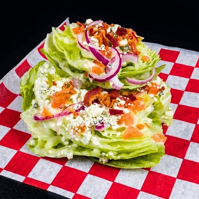 Bleu Cheese Wedge Salad.