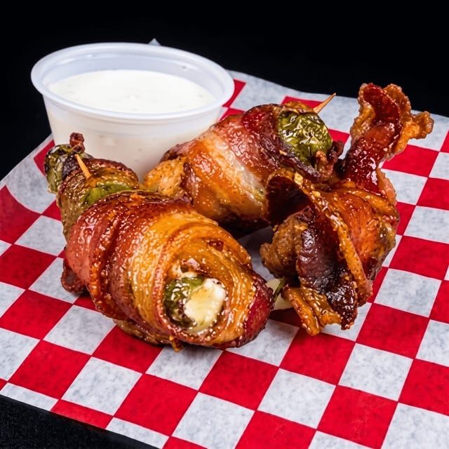 Bacon Wrapped Jalapeños.