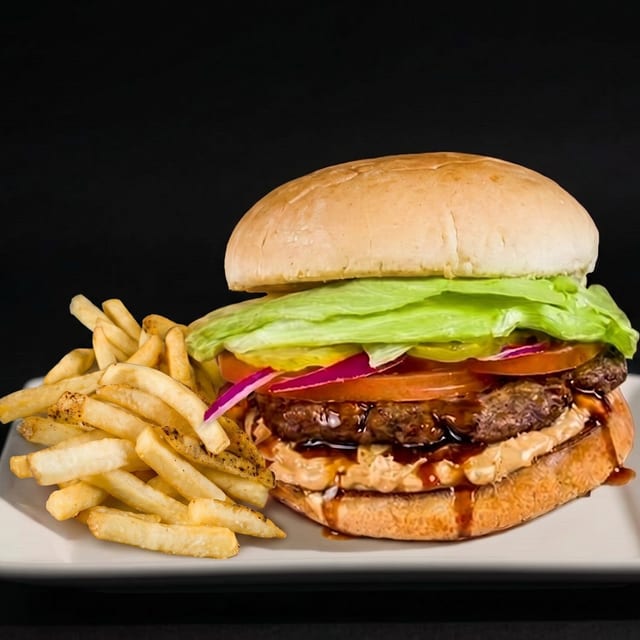 The Jalapeño Barn Burger.