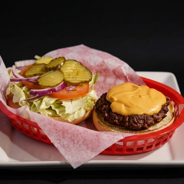 The Nacho Cheese Barn Burger.