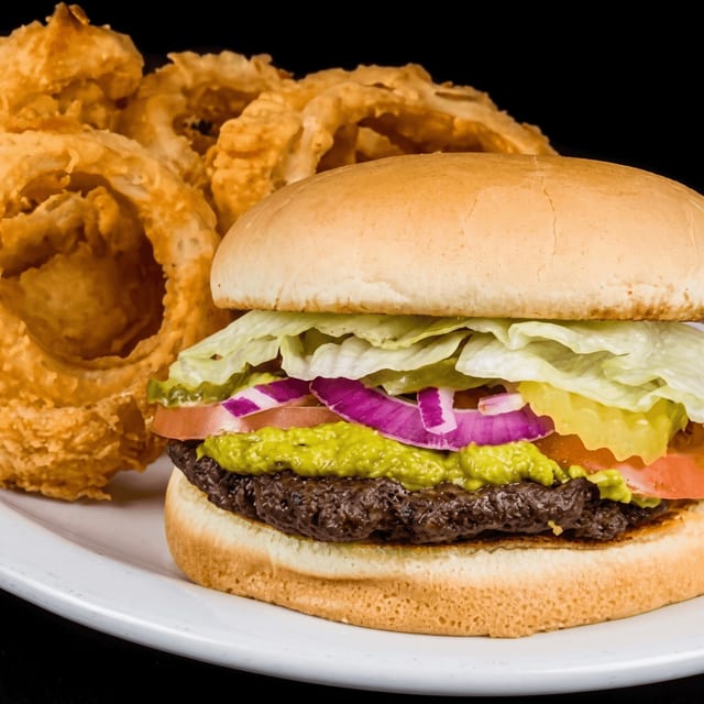 The "Oh Spicy" Barn Burger.