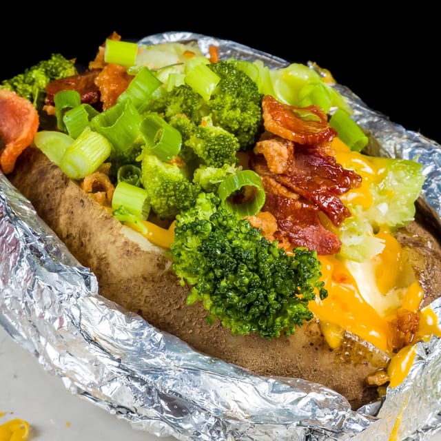 Barn Broccoli Cheddar Potato.