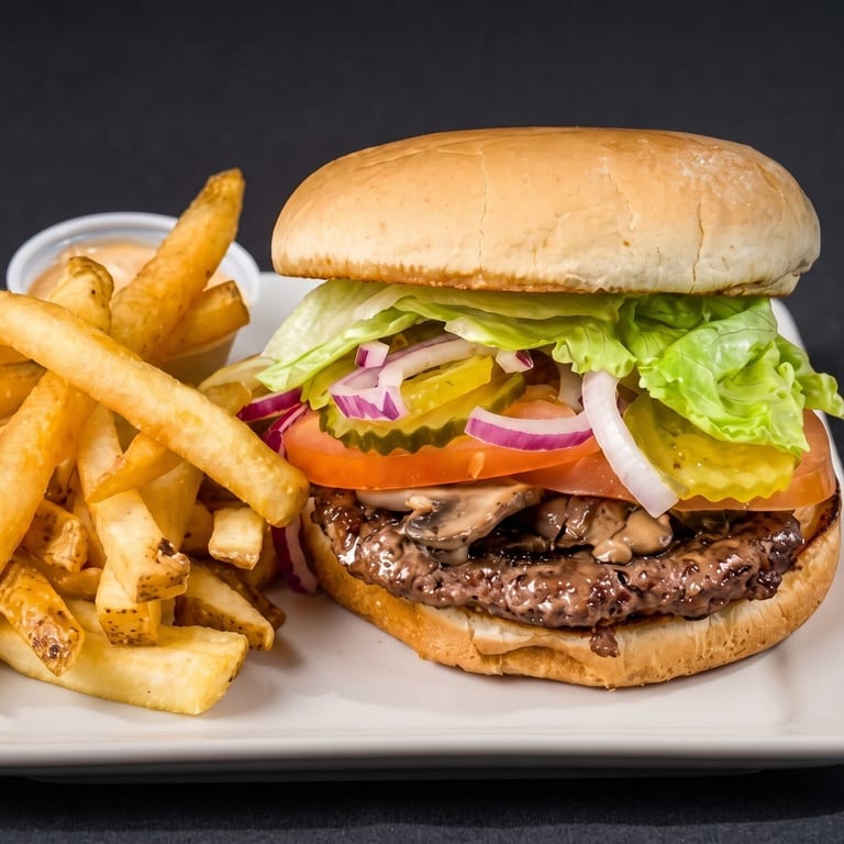 Mouthwatering Mushroom Burger