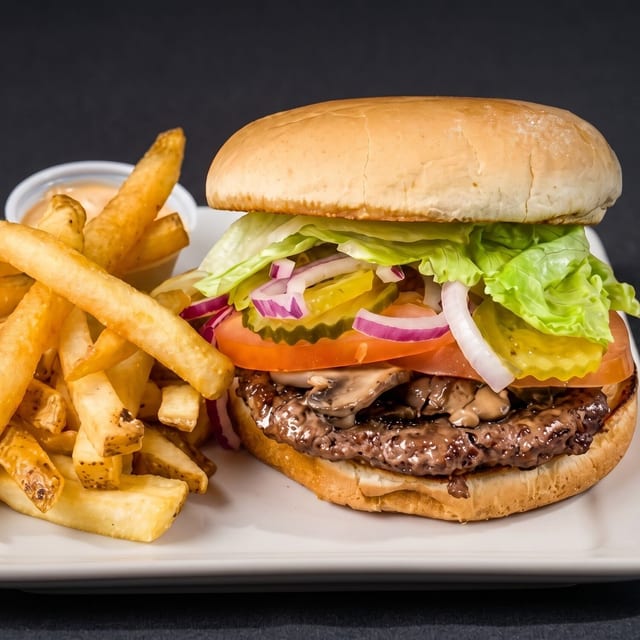 The Chipotle Mushroom Burger.