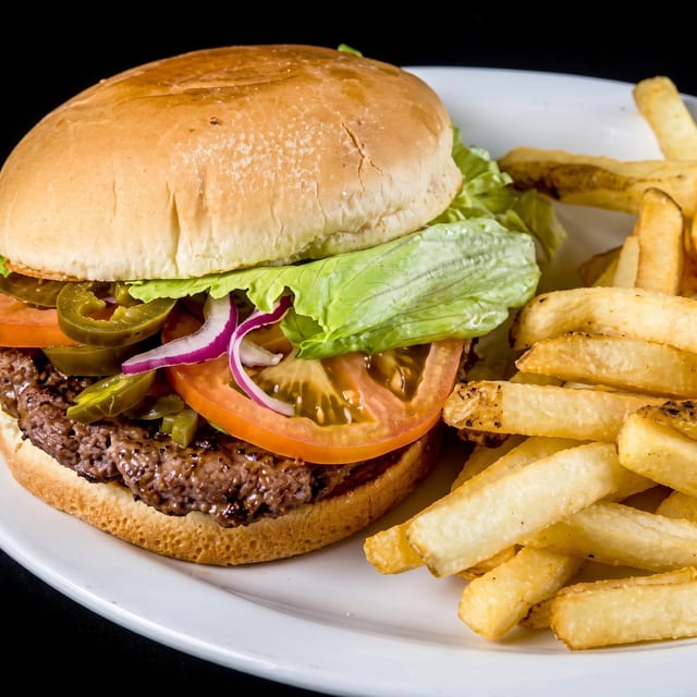 The Jalapeno Barn Burger.