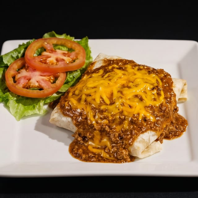 The Barn Burger Wrap.