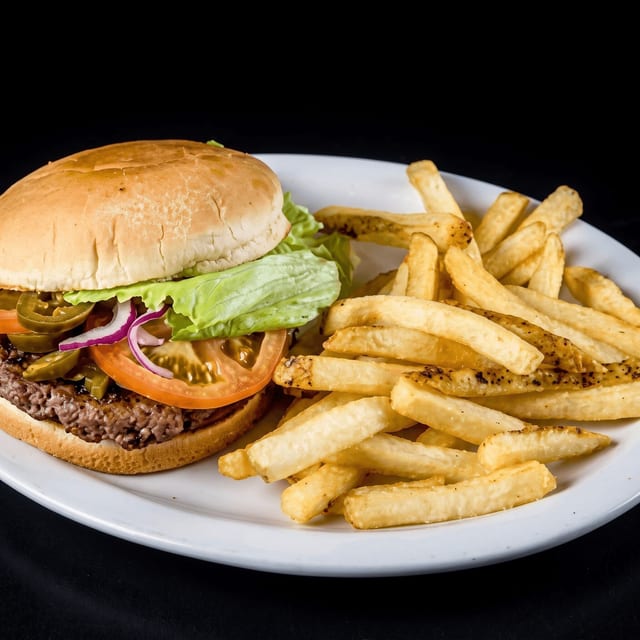 The Jr Barn Burger.