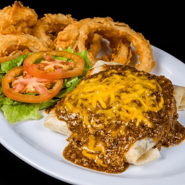 The Barn Burger Wrap.
