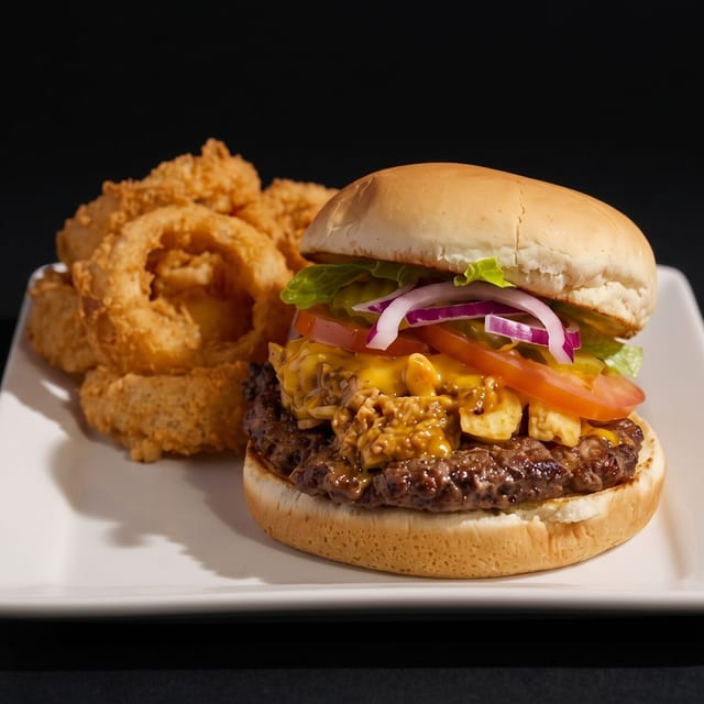 The Chili Frito Barn Burger.
