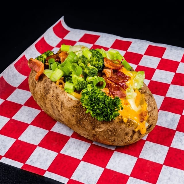 Barn Broccoli Cheddar Potato.