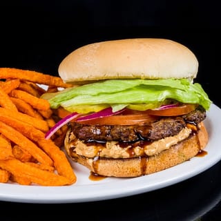 The Peanut Butter Barn Burger