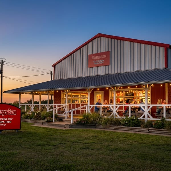 The Burger Barn Manvel storefront